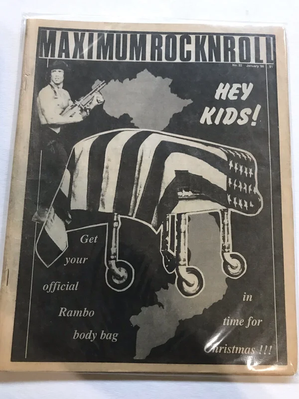 MRR #32  USED MAGAZINE (1986)