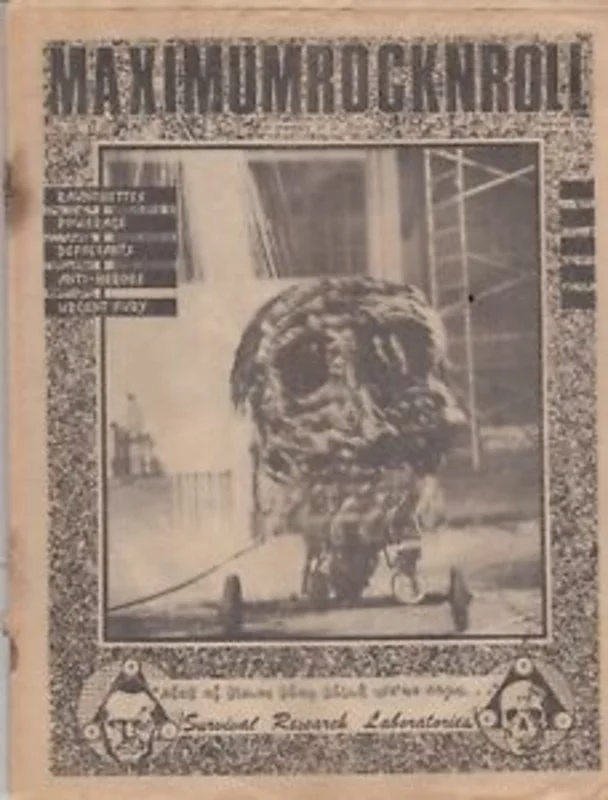 MRR #33 USED MAGAZINE (1986)