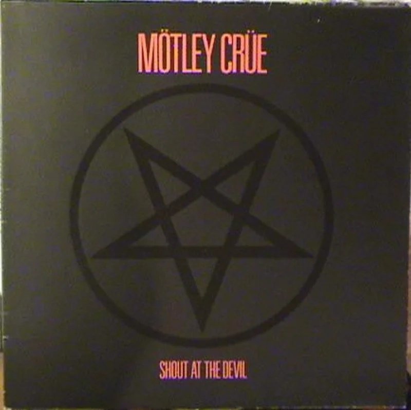 Mtley Crue - Shout At The Devil USED METAL LP