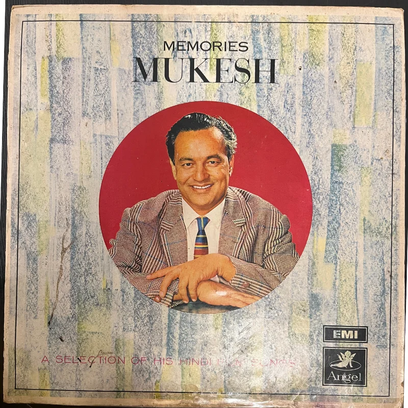 Mukesh  Memories Mukesh (A Selection Of His Hindi Film Songs) (Used Vinyl - VG+) NJ Marketplace