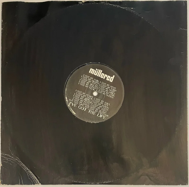 Mullered - I've Got The Life 12" Single (Promo)