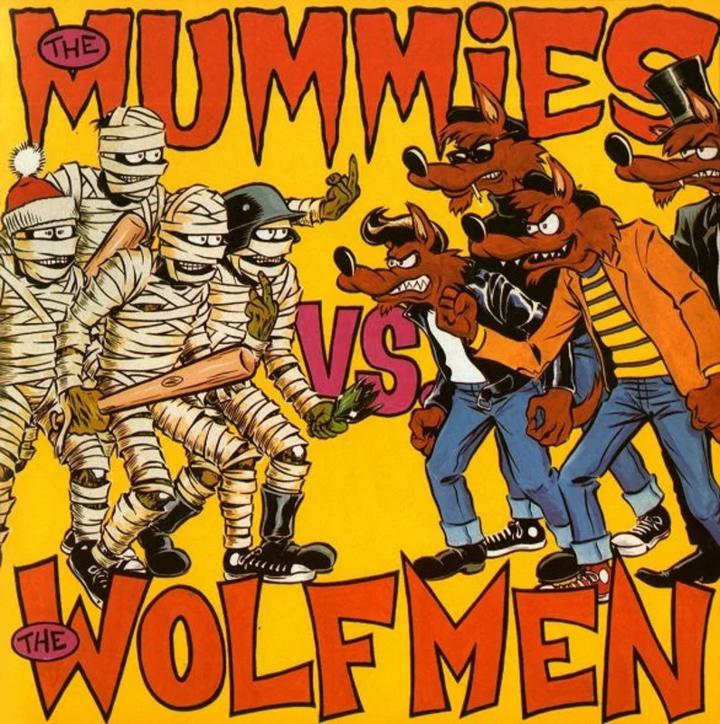 Mummies Vs. The Wolfmen - Split USED 2x7"