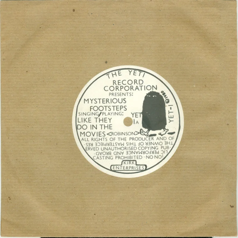 Mysterious Footsteps - Footsteps USED 7"