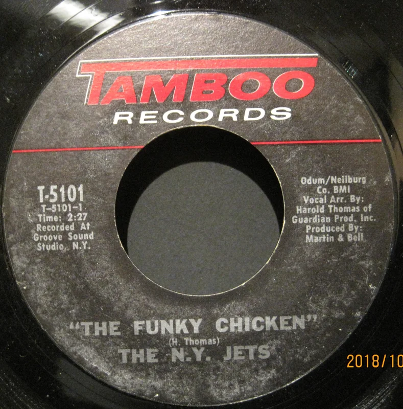 N. Y. Jets - The Funky Chicken b/w We Will Always Be Together
