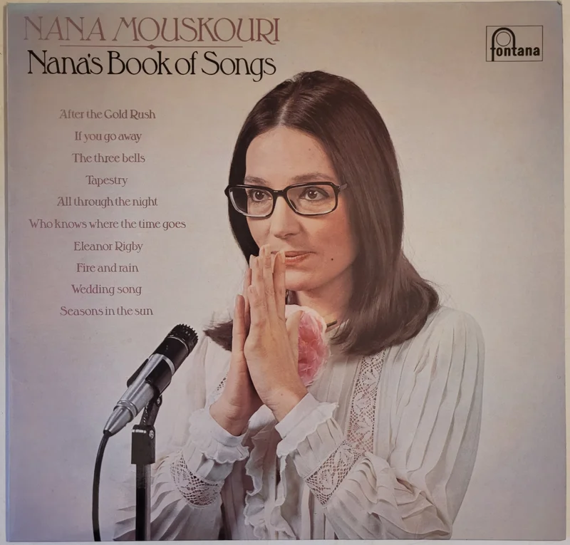 Nana Mouskouri - Nan's Book Of Songs Lp