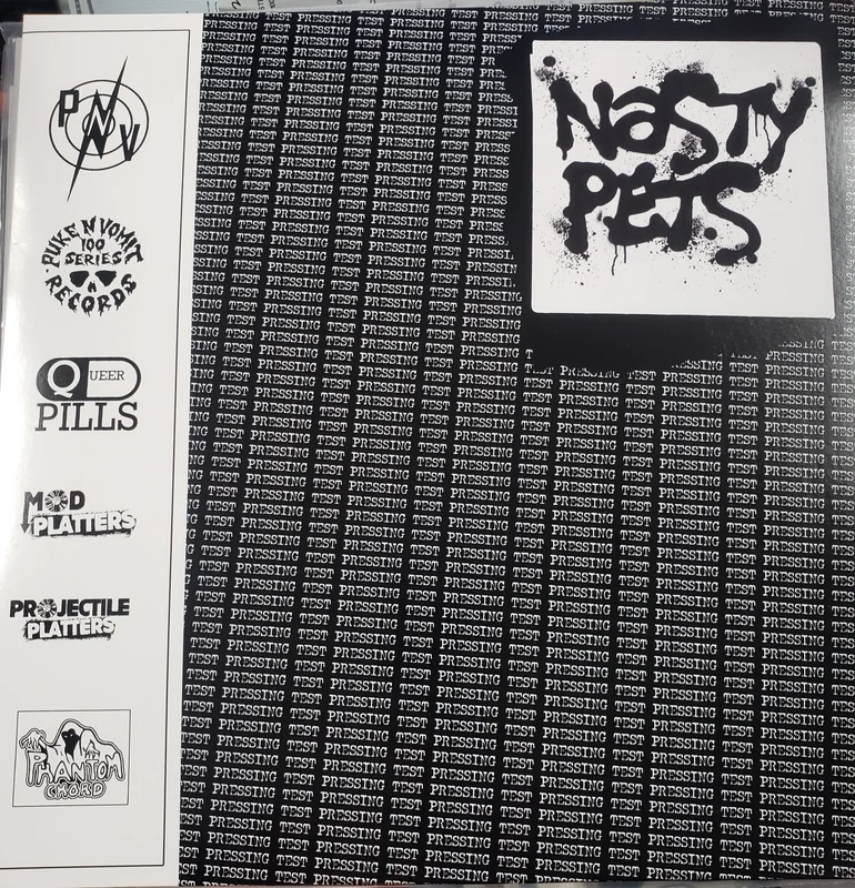 Nasty Pets - Nast yPunk 1979 Rehearsal USED LP (test press)