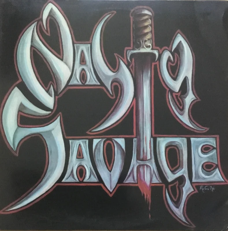 Nasty Savage - S/T USED METAL LP (euro)