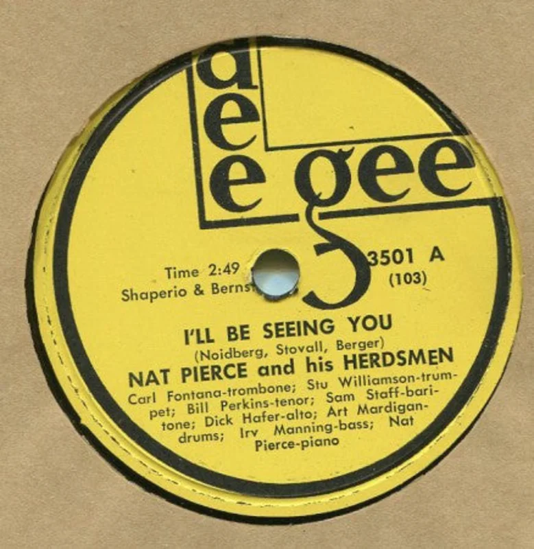 Nat Pierce - I'll Be Seeing You/ EEPH