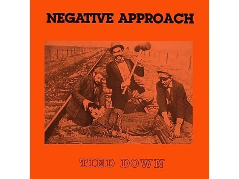 Negative Approach - Tied Down (ORANGE VINYL) NEW LP