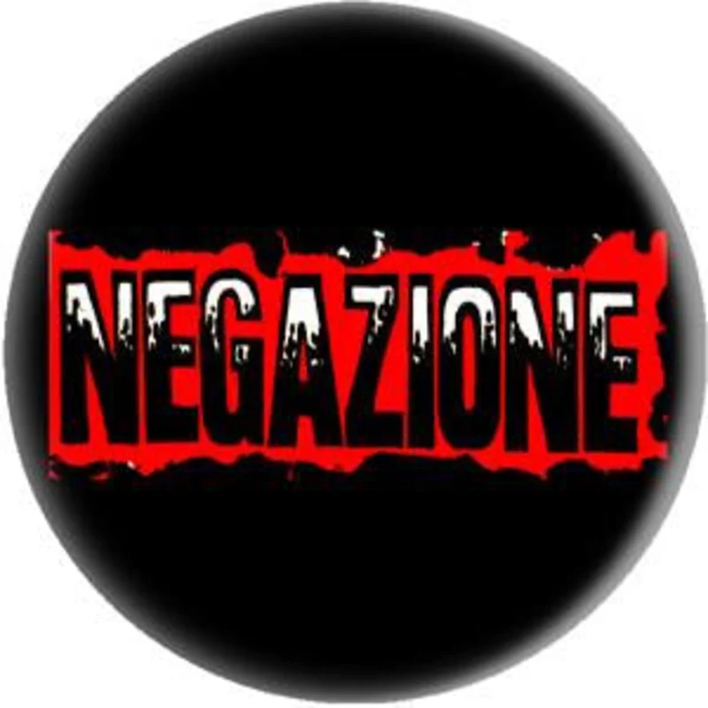 NEGAZIONE button (1 inch)