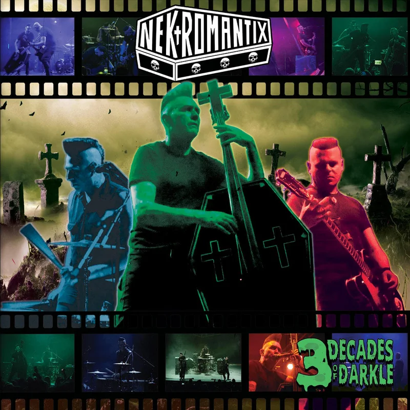 Nekromantix - 3 Decades Of Darkle NEW PSYCHOBILLY / SKA 2xLP