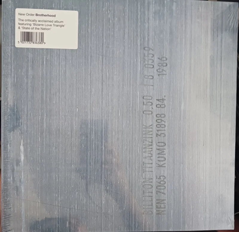 New Order - Brotherhood NEW POST PUNK / GOTH LP