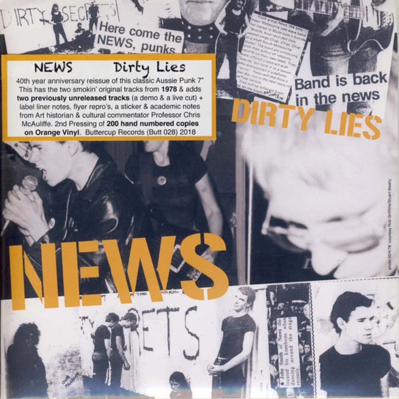 News - Dirty Lies NEW 7"