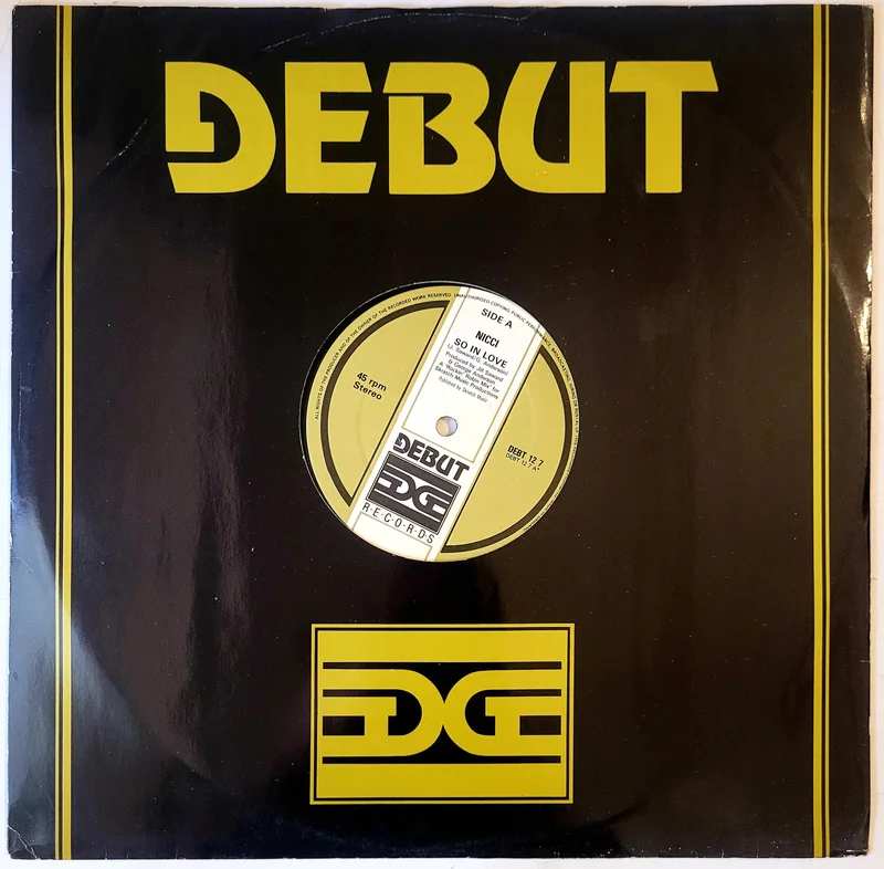 Nicci - So In Love 12" Single