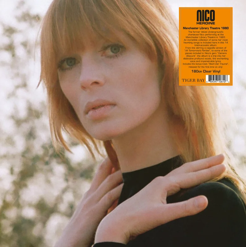 Nico - Herione - Live at Manchester Library Theatre 1980 on Limited 180g CLEAR vinyl