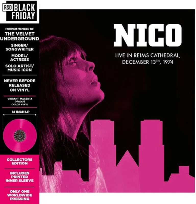 Nico - Live in Reims Cathedral 1974 - Special LP release for BF25