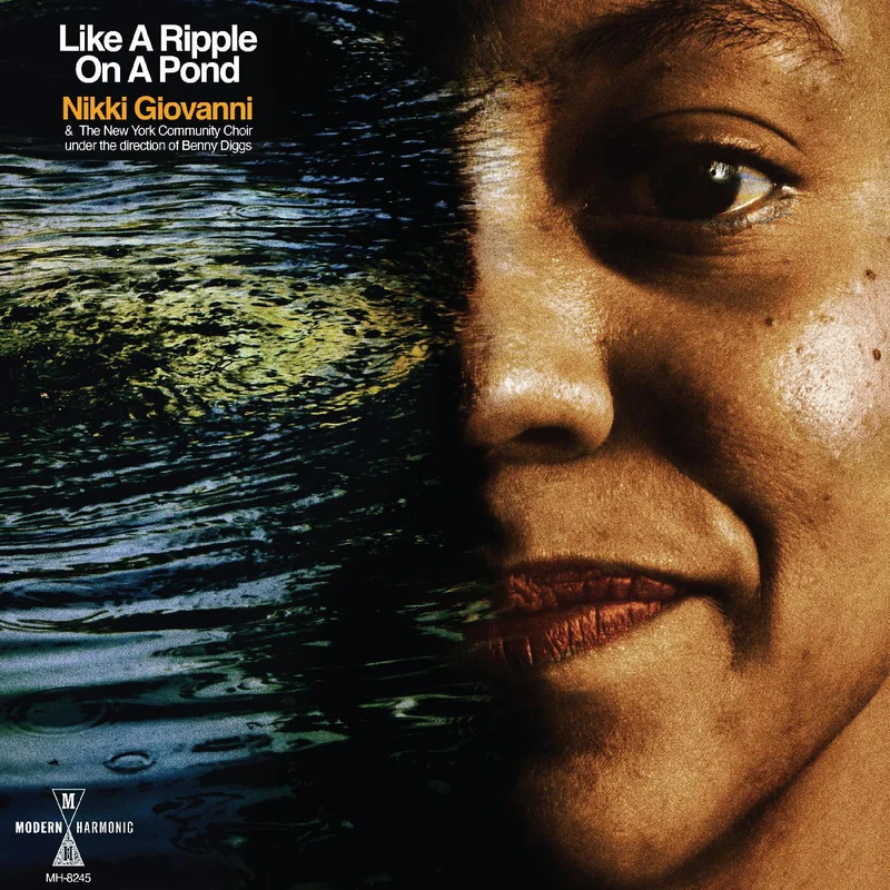 Nikki Giovanni - Like a Ripple on a Pond - on limited BLUE Vinyl