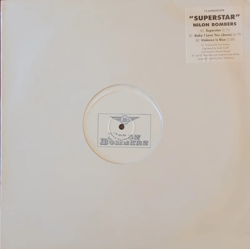Nilon Bombers - Superstar 12" Single (Promo)