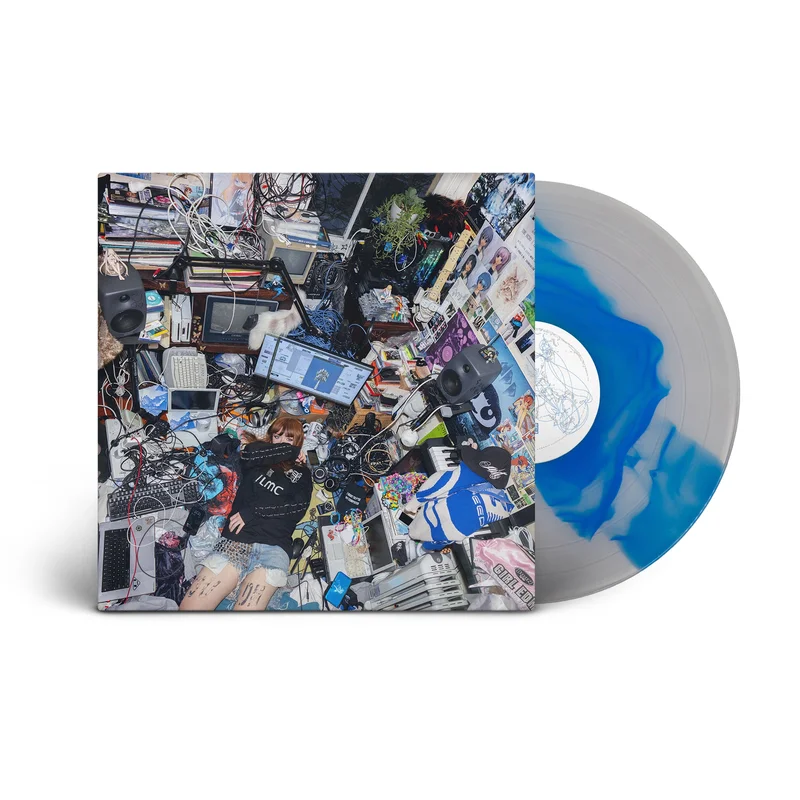 Ninajirachi - I Love My Computer | Blue & Clear Marble - Limited Edition 12" Vinyl [SOLD OUT]