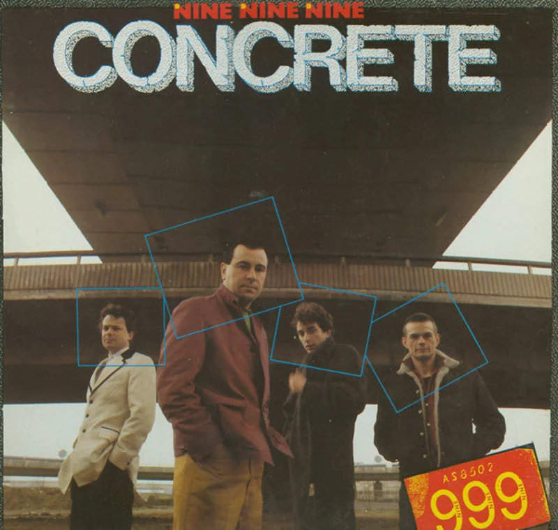 Nine Nine Nine (999) - Concrete USED LP (jpn)