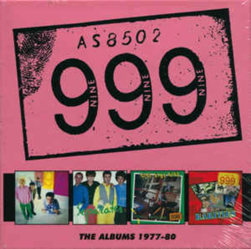 Nine Nine Nine (999) - The Albums 1977 to 80 NEW 4xCD