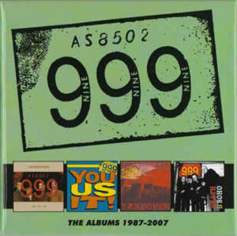 Nine Nine Nine (999) - The Albums 1987 to 2007 NEW 4xCD