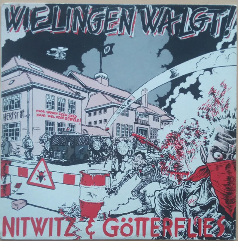 Nitwitz / Gotterflies - Wielingen Walgt USED LP