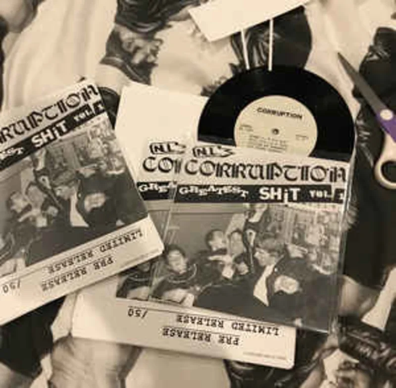 NL Corruption - Greatest Shit Vol 1 USED 7" (pre release)