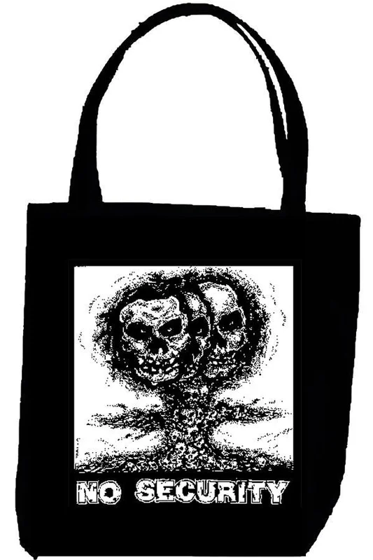NO SECURITY tote