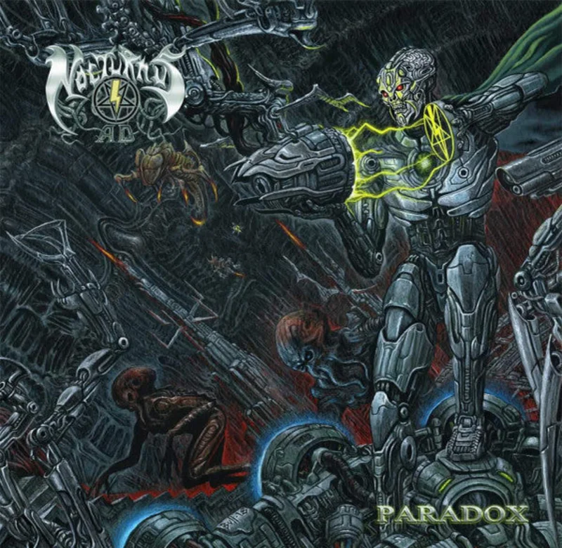 Nocturnus AD - Paradox USED METAL LP (blue splatter vinyl)