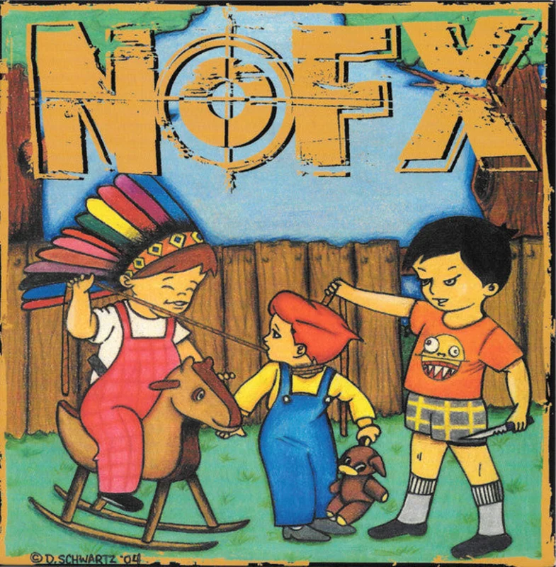 NOFX - 7 Inch Of The Month Club #9 USED 7" (baby blue vinyl)