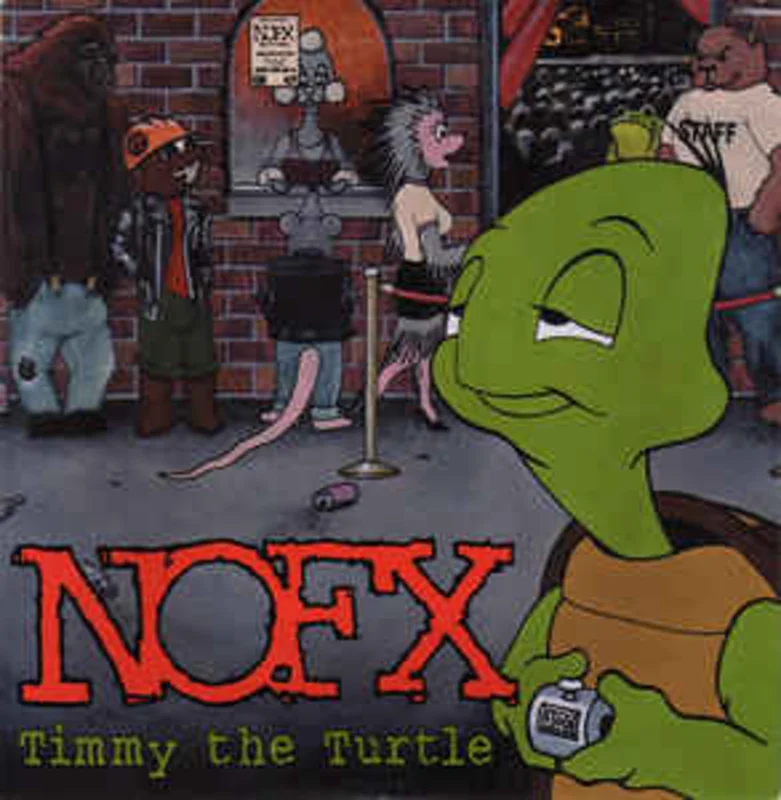 NOFX - Timmy The Turtle USED 7" (green vinyl)