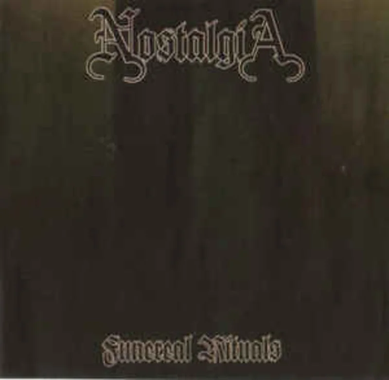 Nostalgia - Funereal Rituals USED METAL CD