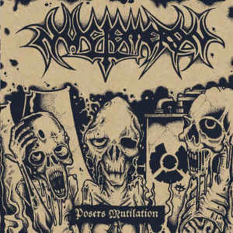 Nuctemeron - Posers Mutilation 1989/1991 NEW METAL LP