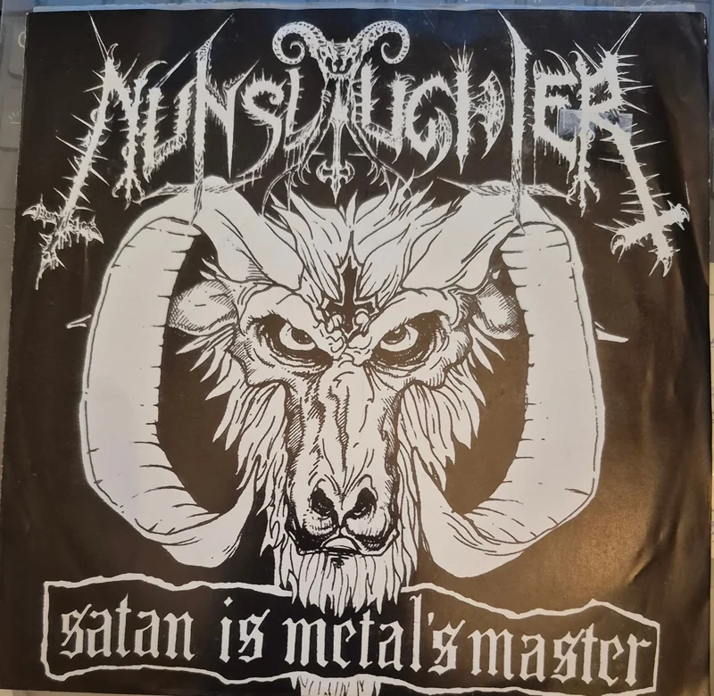 NunSlaughter / Grand Belial's Key - Split USED METAL 7"