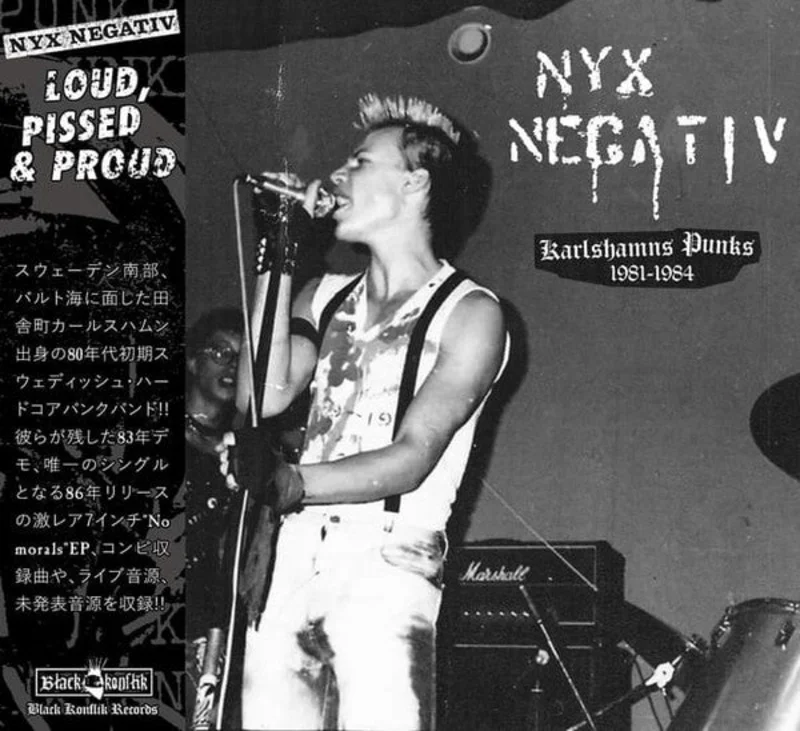 Nyx Negativ - Karlshamns Punks 1981 to 1984 NEW CD