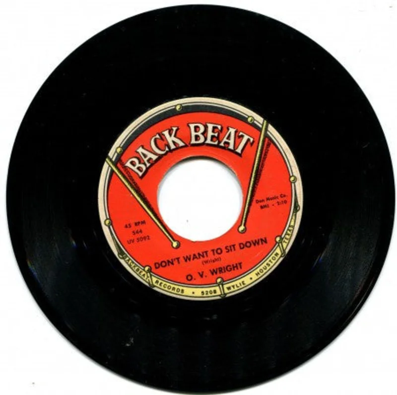 O.V. Wright - Don't Want to Sit Down/ Can't Find True Love