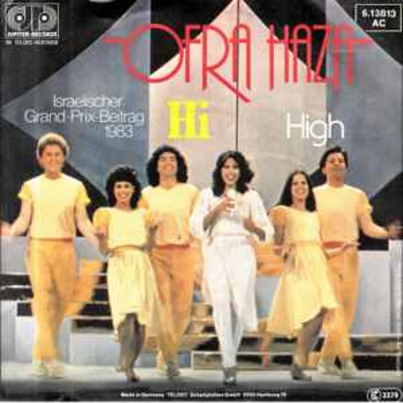 Ofra Haza  Hi  (1983)     7"