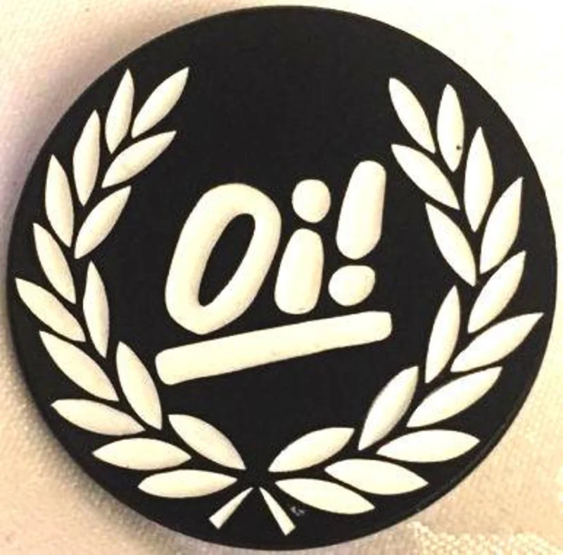 OI ENAMEL BADGE