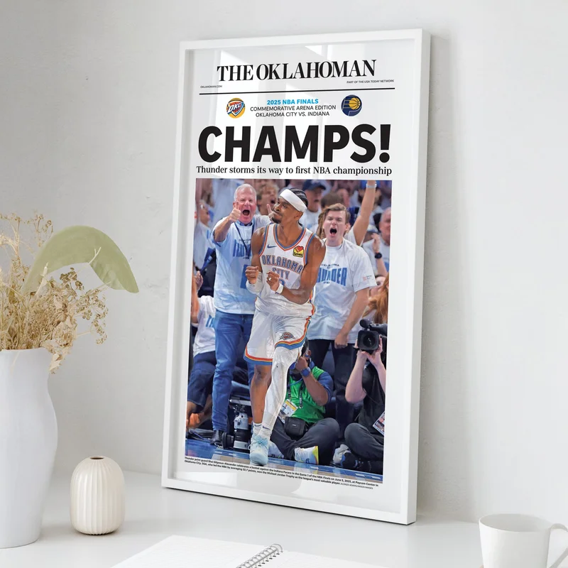 OKC Thunder CHAMPS! Front Page