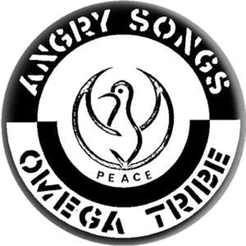 OMEGA TRIBE button (1 inch)