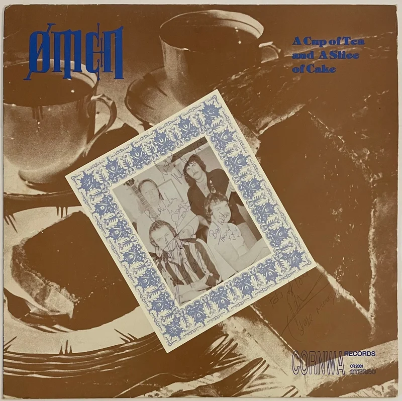 Omen - A Cup Of Tea And A Slice Of Cake Lp (Signed)