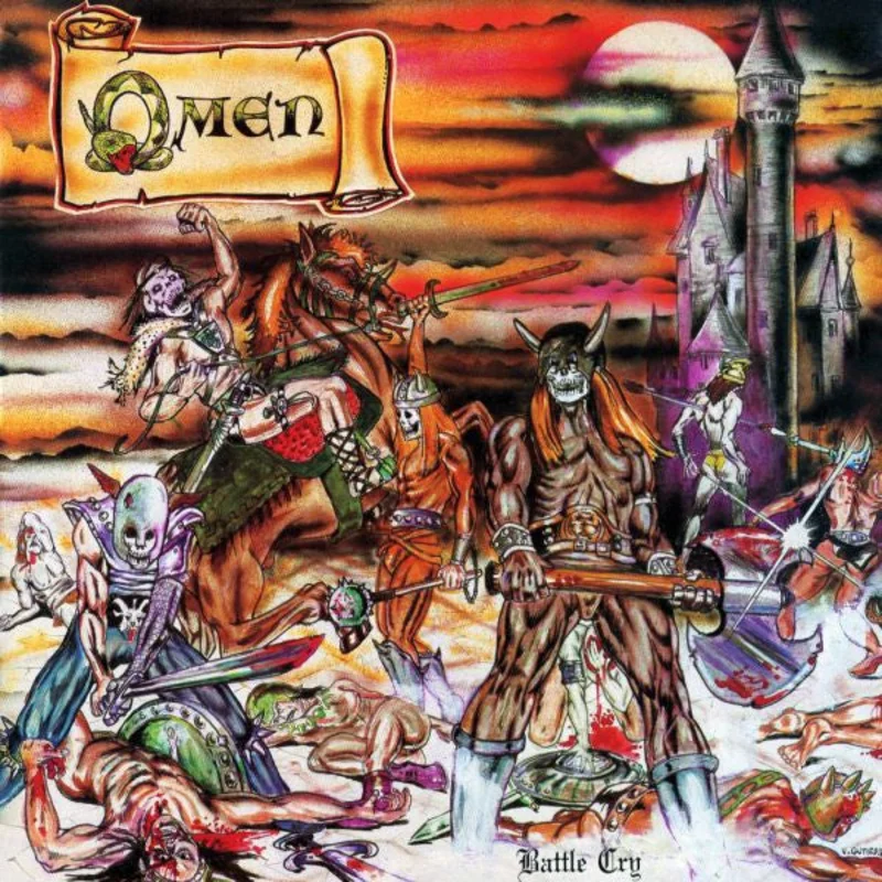 Omen - Battle Cry USED METAL LP (ca)