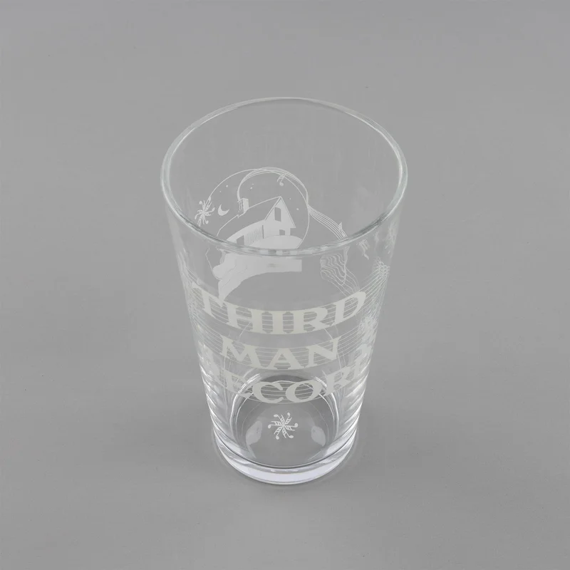 On a Comfy Holiday Pint Glass