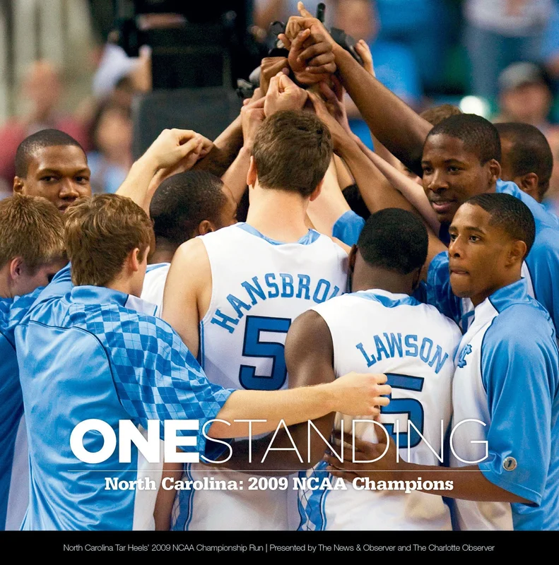 One Standing: North Carolina  2009 NCAA Champions