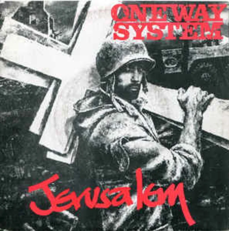 One Way System - Jerusalem USED 7" (brown vinyl)