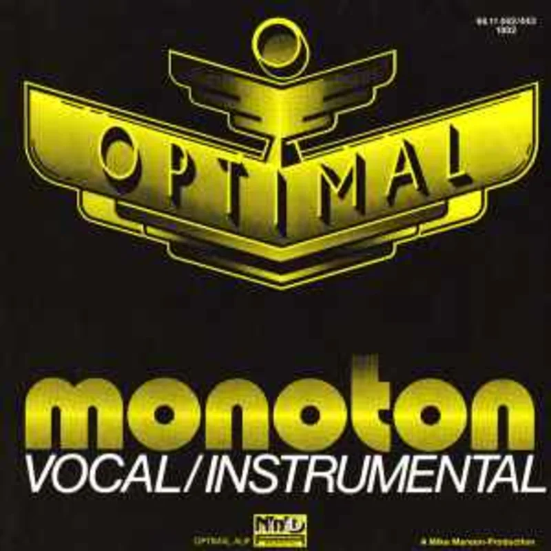 Optimal  Monoton  (1983)     7"