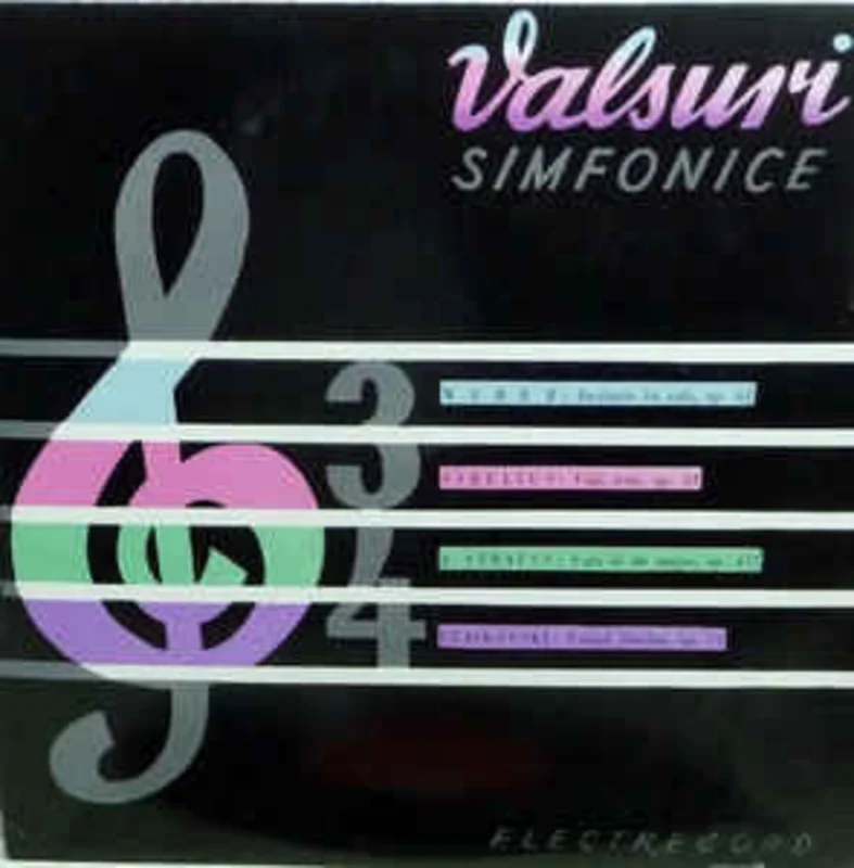 Orchestra Simfonic A Filarmonicii De Stat  George Enescu * Dirijor : Mircea Basarab  Valsuri Simfonice (1959)