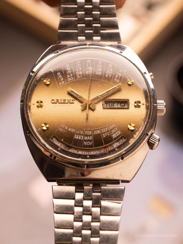 Orient Perpetual Calendar (Ref. NW469672-4B PT) (45mm; Automatic)