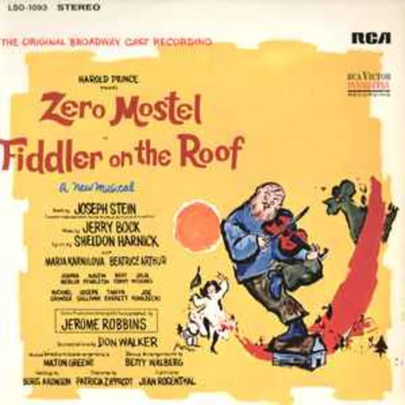 Original Broadway Cast*, Jerry Bock  Zero Mostel In Fiddler On The Roof (The Original Broadway Cast Recording)